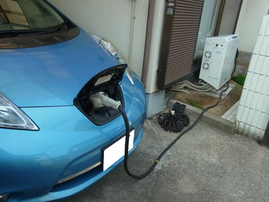 M様邸　電気自動車