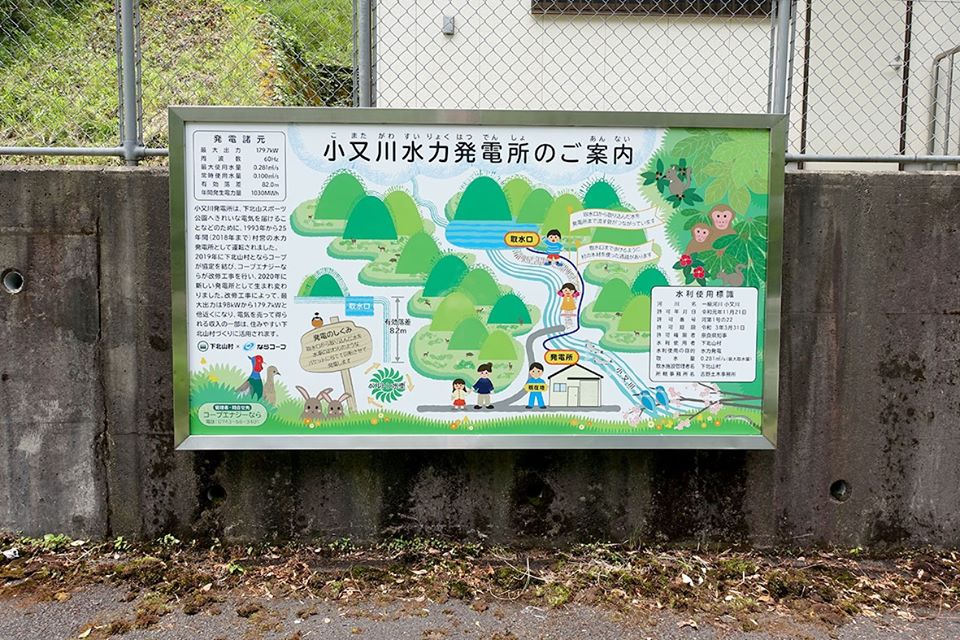 小又川看板