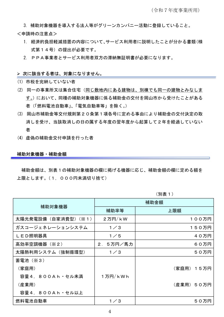 スマートエネルギー補助金4